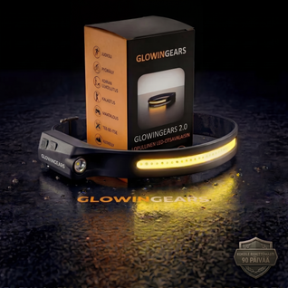 GlowinGears™ 2.0 LED-otsalamppu